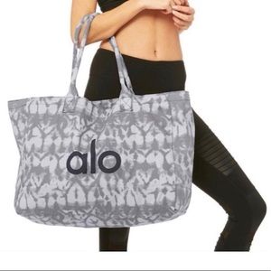 Alo Yoga tie dye tote